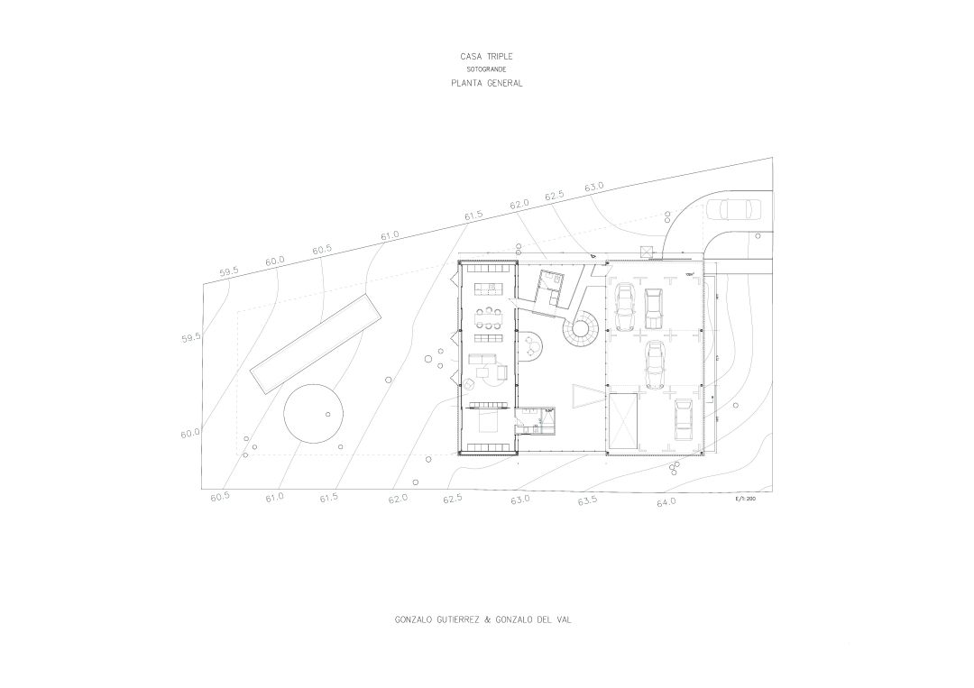 General plan of the house